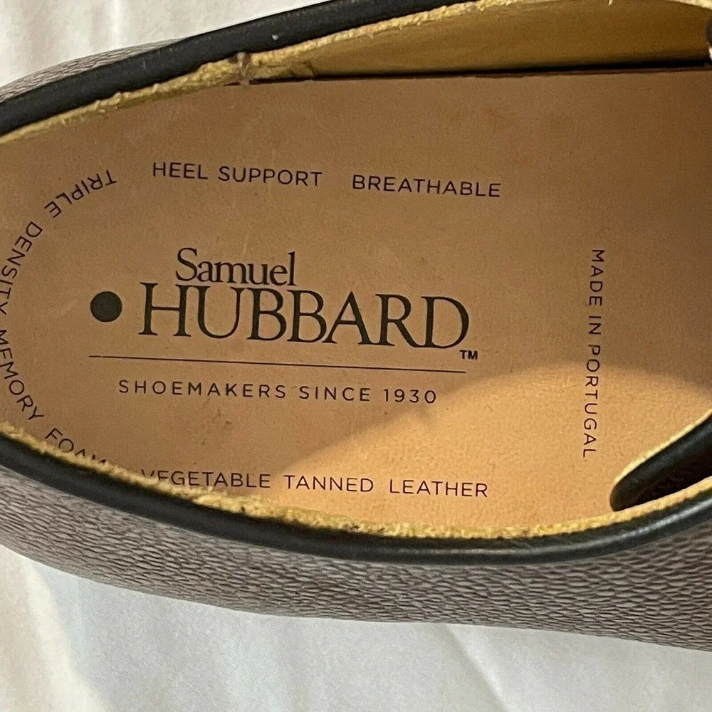 Samuel Hubbard Oxford Chestnut Leather Vibram Men's Founder Comfort Shoe Size 10